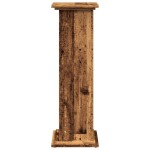 vidaXL Suport prezentare cu depozitare lemn vechi 31x30x90cm lemn vidaXL Suport prezentare cu depozitare lemn vechi 31x30x90cm lemn