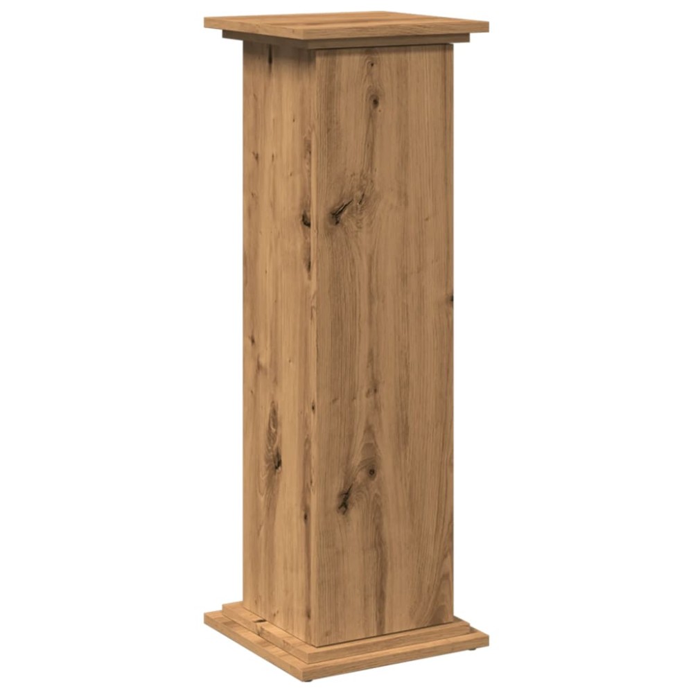 vidaXL Suport prezentare/depozitare stejar artizanal 31x30x90 cm lemn