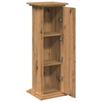 vidaXL Suport prezentare/depozitare stejar artizanal 31x30x90 cm lemn