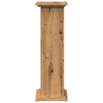 vidaXL Suport prezentare/depozitare stejar artizanal 31x30x90 cm lemn