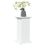 vidaXL Suport prezentare cu depozitare alb 31x30x60 cm lemn prelucrat vidaXL Suport prezentare cu depozitare alb 31x30x60 cm lemn prelucrat