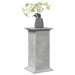 vidaXL Suport prezentare cu depozitare gri beton 31x30x60 cm lemn vidaXL Suport prezentare cu depozitare gri beton 31x30x60 cm lemn