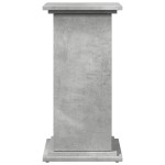 vidaXL Suport prezentare cu depozitare gri beton 31x30x60 cm lemn vidaXL Suport prezentare cu depozitare gri beton 31x30x60 cm lemn