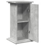 vidaXL Suport prezentare cu depozitare gri beton 31x30x60 cm lemn vidaXL Suport prezentare cu depozitare gri beton 31x30x60 cm lemn