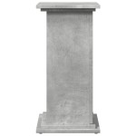 vidaXL Suport prezentare cu depozitare gri beton 31x30x60 cm lemn vidaXL Suport prezentare cu depozitare gri beton 31x30x60 cm lemn
