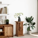 vidaXL Suport prezentare cu depozitare lemn vechi 31x30x60 cm lemn vidaXL Suport prezentare cu depozitare lemn vechi 31x30x60 cm lemn