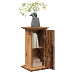 vidaXL Suport prezentare cu depozitare lemn vechi 31x30x60 cm lemn vidaXL Suport prezentare cu depozitare lemn vechi 31x30x60 cm lemn