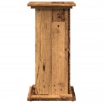 vidaXL Suport prezentare cu depozitare lemn vechi 31x30x60 cm lemn vidaXL Suport prezentare cu depozitare lemn vechi 31x30x60 cm lemn
