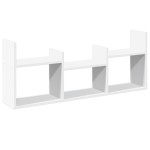 vidaXL Dulap de perete, 100x18x40 cm, alb, lemn prelucrat