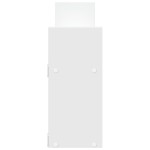 vidaXL Dulap de perete, 100x18x40 cm, alb, lemn prelucrat