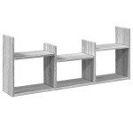 vidaXL Dulap de perete, gri sonoma, 100x18x40 cm, lemn prelucrat vidaXL Dulap de perete, gri sonoma, 100x18x40 cm, lemn prelucrat