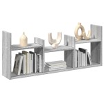 vidaXL Dulap de perete, gri sonoma, 100x18x40 cm, lemn prelucrat vidaXL Dulap de perete, gri sonoma, 100x18x40 cm, lemn prelucrat