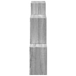 vidaXL Dulap de perete, 78x18x71 cm, gri sonoma, lemn prelucrat