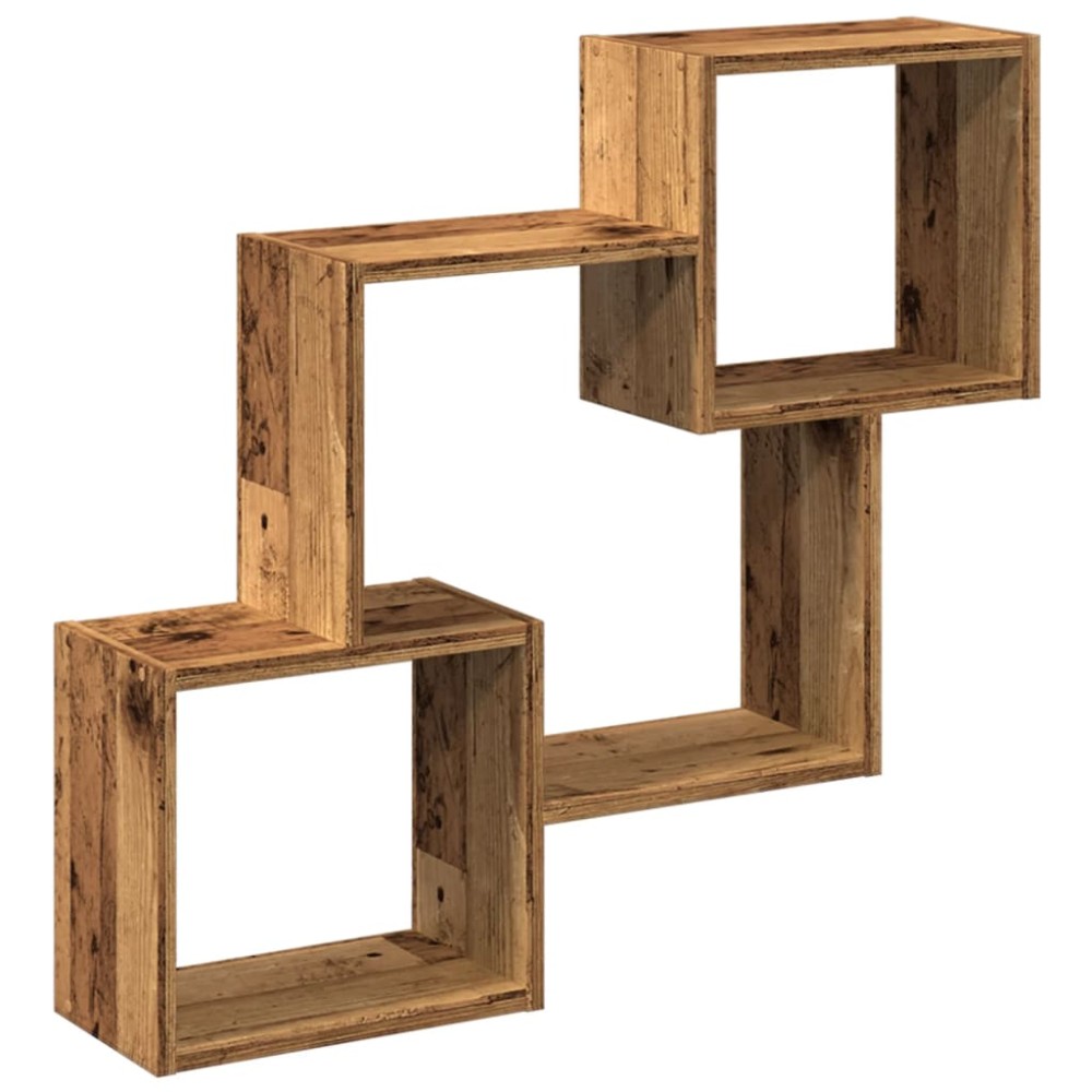 vidaXL Dulap de perete, lemn vechi, 78x18x71 cm, lemn prelucrat