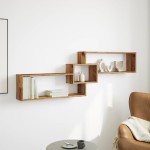 vidaXL Dulap de perete, lemn vechi, 158x18x53 cm, lemn prelucrat vidaXL Dulap de perete, lemn vechi, 158x18x53 cm, lemn prelucrat