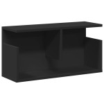 vidaXL Dulap de perete, negru, 60x20x30 cm, lemn prelucrat vidaXL Dulap de perete, negru, 60x20x30 cm, lemn prelucrat