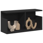 vidaXL Dulap de perete, negru, 60x20x30 cm, lemn prelucrat vidaXL Dulap de perete, negru, 60x20x30 cm, lemn prelucrat