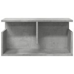 vidaXL Dulap de perete, gri beton, 60x20x30 cm, lemn prelucrat