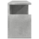 vidaXL Dulap de perete, gri beton, 60x20x30 cm, lemn prelucrat