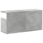 vidaXL Dulap de perete, gri beton, 60x20x30 cm, lemn prelucrat