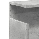 vidaXL Dulap de perete, gri beton, 60x20x30 cm, lemn prelucrat