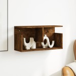 vidaXL Dulap de perete, stejar fumuriu, 60x20x30 cm, lemn prelucrat