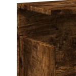 vidaXL Dulap de perete, stejar fumuriu, 60x20x30 cm, lemn prelucrat