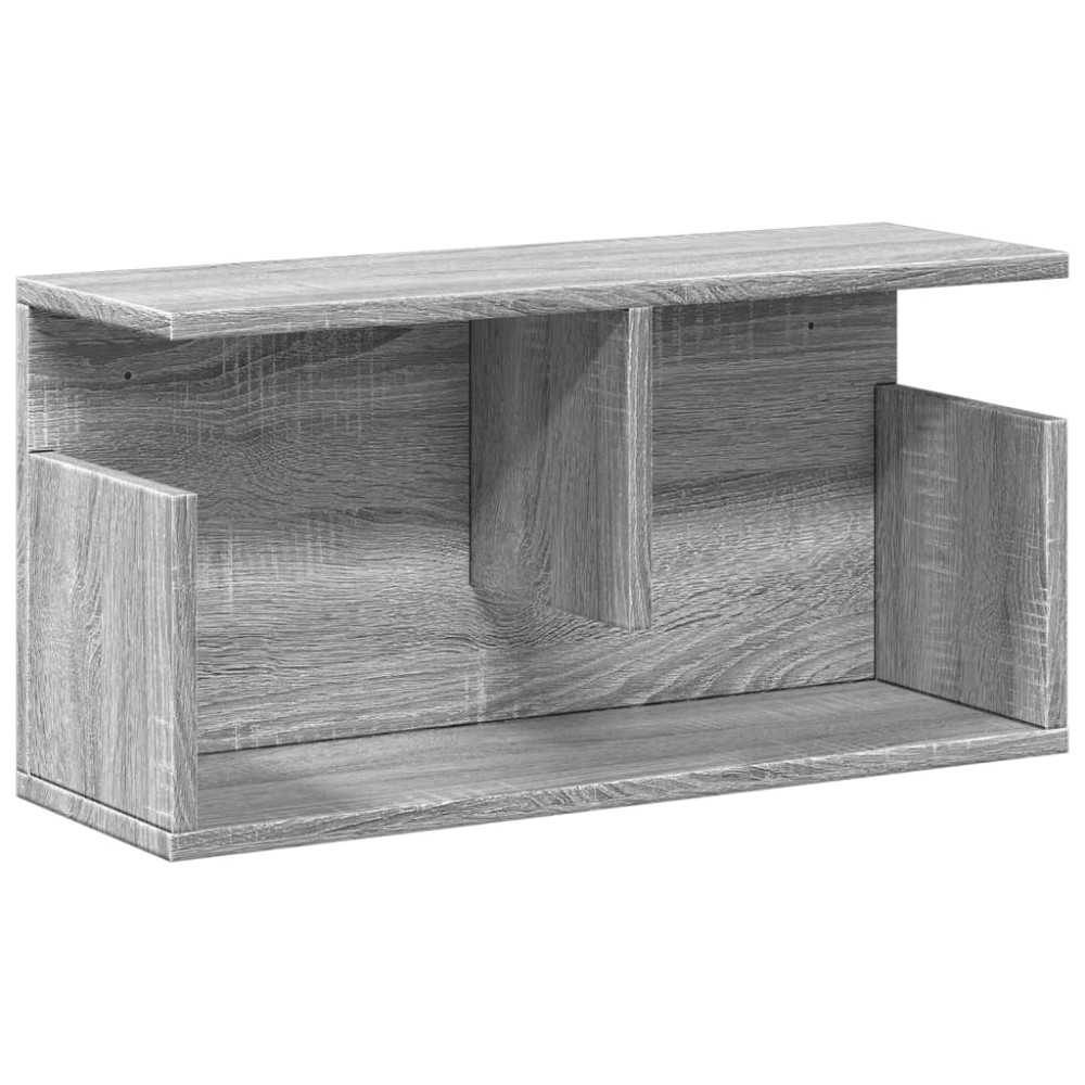 vidaXL Dulap de perete, sonoma gri, 60x20x30 cm, lemn prelucrat