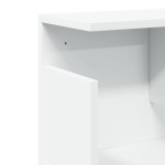 vidaXL Dulap de perete, alb, 80x20x30 cm, lemn prelucrat vidaXL Dulap de perete, alb, 80x20x30 cm, lemn prelucrat