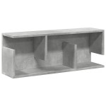 vidaXL Dulap de perete, gri beton, 80x20x30 cm, lemn prelucrat vidaXL Dulap de perete, gri beton, 80x20x30 cm, lemn prelucrat