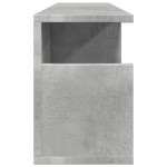 vidaXL Dulap de perete, gri beton, 80x20x30 cm, lemn prelucrat vidaXL Dulap de perete, gri beton, 80x20x30 cm, lemn prelucrat