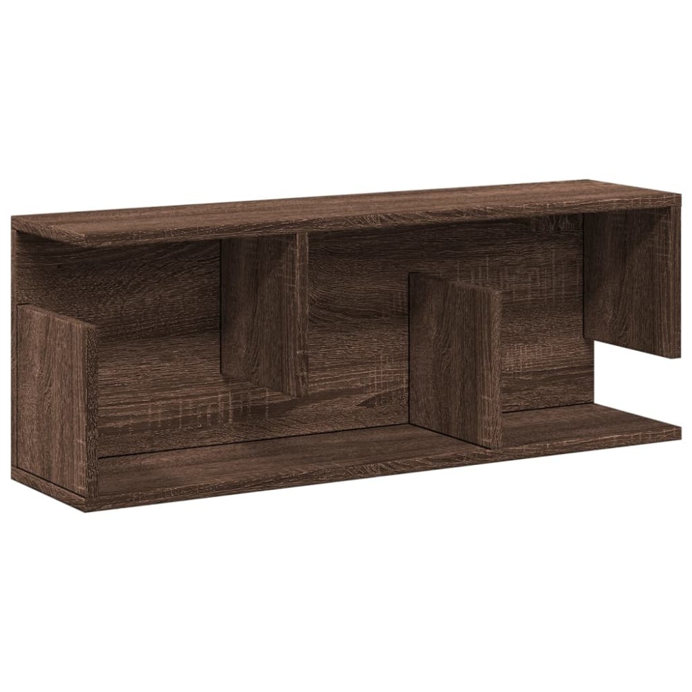 vidaXL Dulap de perete, stejar maro, 80x20x30 cm, lemn compozit
