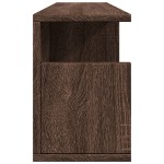 vidaXL Dulap de perete, stejar maro, 80x20x30 cm, lemn compozit vidaXL Dulap de perete, stejar maro, 80x20x30 cm, lemn compozit
