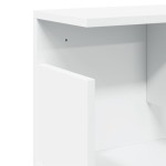 vidaXL Dulap de perete, alb, 100x20x30 cm, lemn prelucrat vidaXL Dulap de perete, alb, 100x20x30 cm, lemn prelucrat