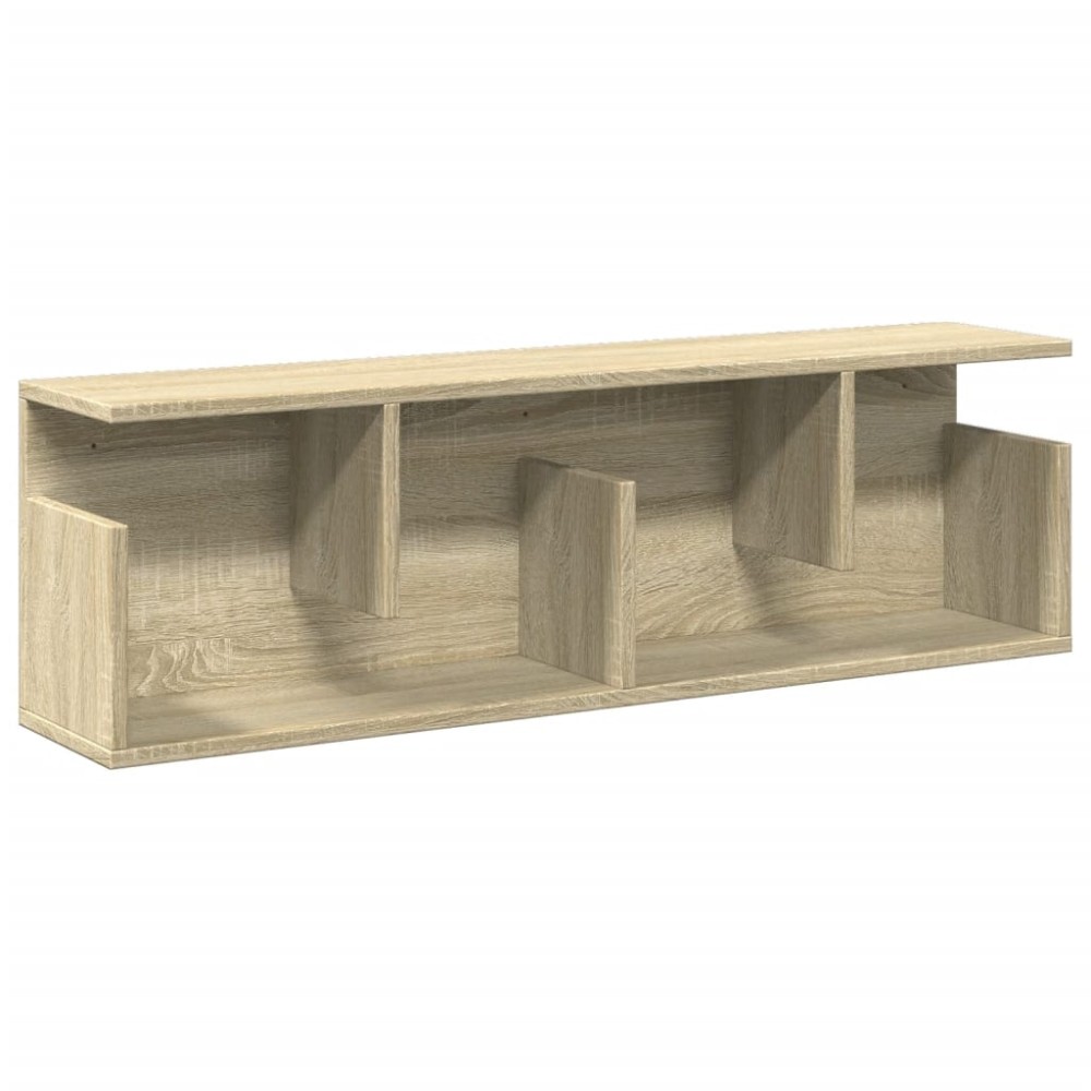 vidaXL Dulap de perete, stejar sonoma, 100x20x30 cm, lemn prelucrat