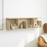 vidaXL Dulap de perete, stejar sonoma, 100x20x30 cm, lemn prelucrat vidaXL Dulap de perete, stejar sonoma, 100x20x30 cm, lemn prelucrat