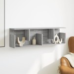 vidaXL Dulap de perete, sonoma gri, 100x20x30 cm, lemn prelucrat vidaXL Dulap de perete, sonoma gri, 100x20x30 cm, lemn prelucrat