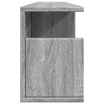 vidaXL Dulap de perete, sonoma gri, 100x20x30 cm, lemn prelucrat vidaXL Dulap de perete, sonoma gri, 100x20x30 cm, lemn prelucrat