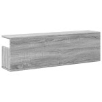 vidaXL Dulap de perete, sonoma gri, 100x20x30 cm, lemn prelucrat vidaXL Dulap de perete, sonoma gri, 100x20x30 cm, lemn prelucrat