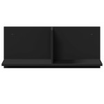 vidaXL Dulap de perete, negru, 70x16,5x30 cm, lemn prelucrat