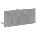 vidaXL Dulap de perete, gri beton, 70x16,5x30 cm, lemn prelucrat vidaXL Dulap de perete, gri beton, 70x16,5x30 cm, lemn prelucrat