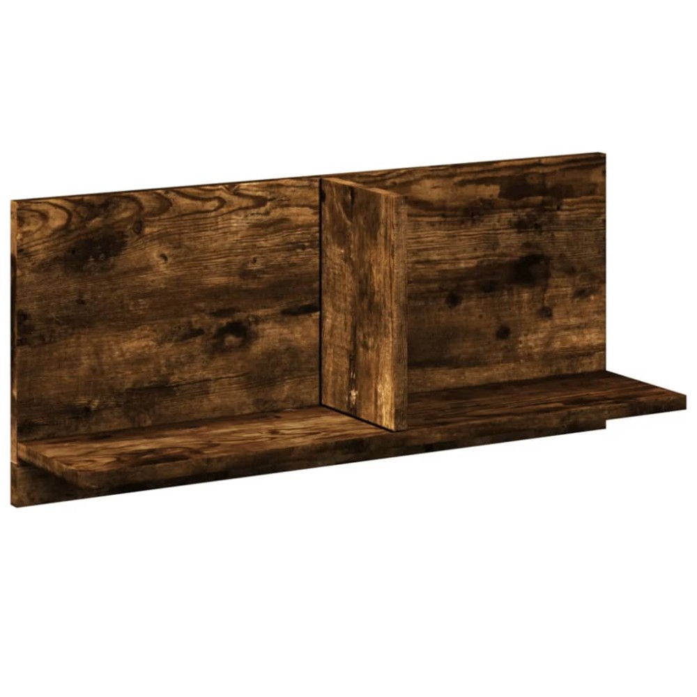 vidaXL Dulap de perete, stejar fumuriu, 70x16,5x30 cm, lemn prelucrat