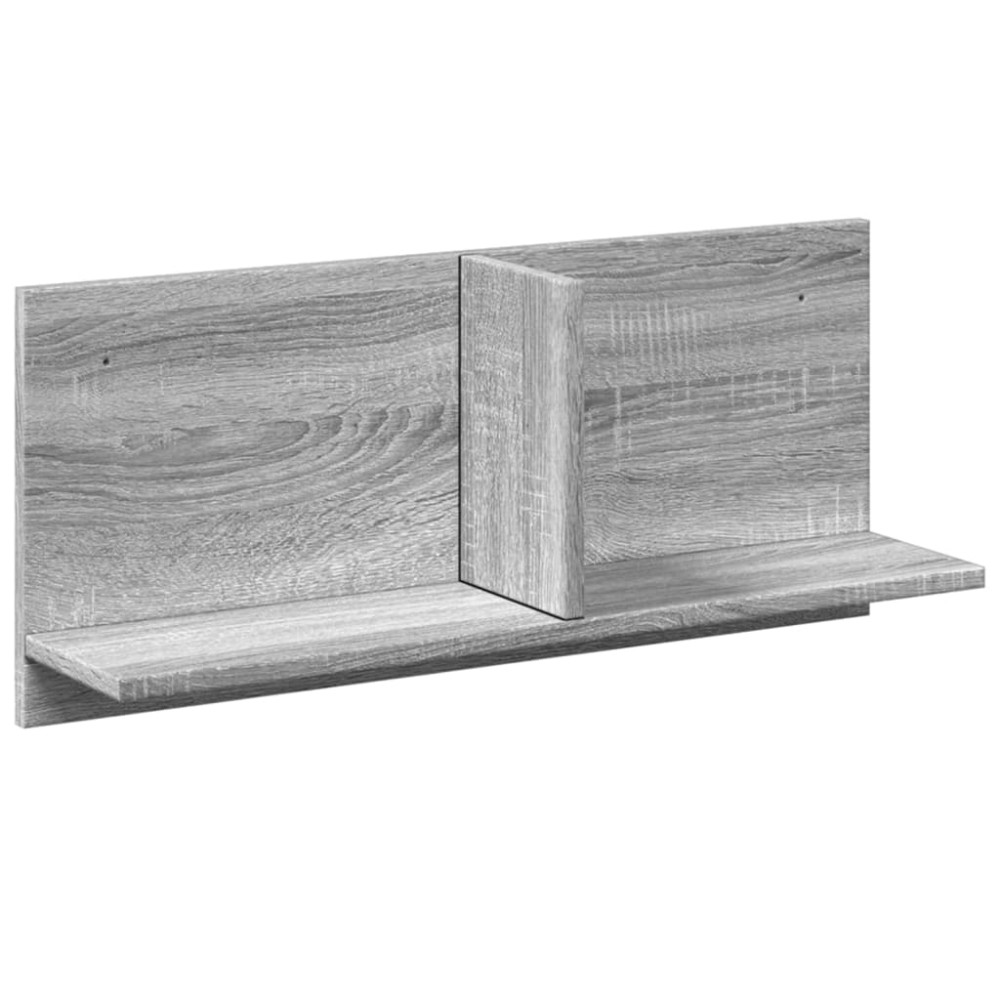 vidaXL Dulap de perete, sonoma gri, 70x16,5x30 cm, lemn prelucrat
