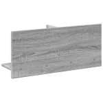 vidaXL Dulap de perete, sonoma gri, 70x16,5x30 cm, lemn prelucrat