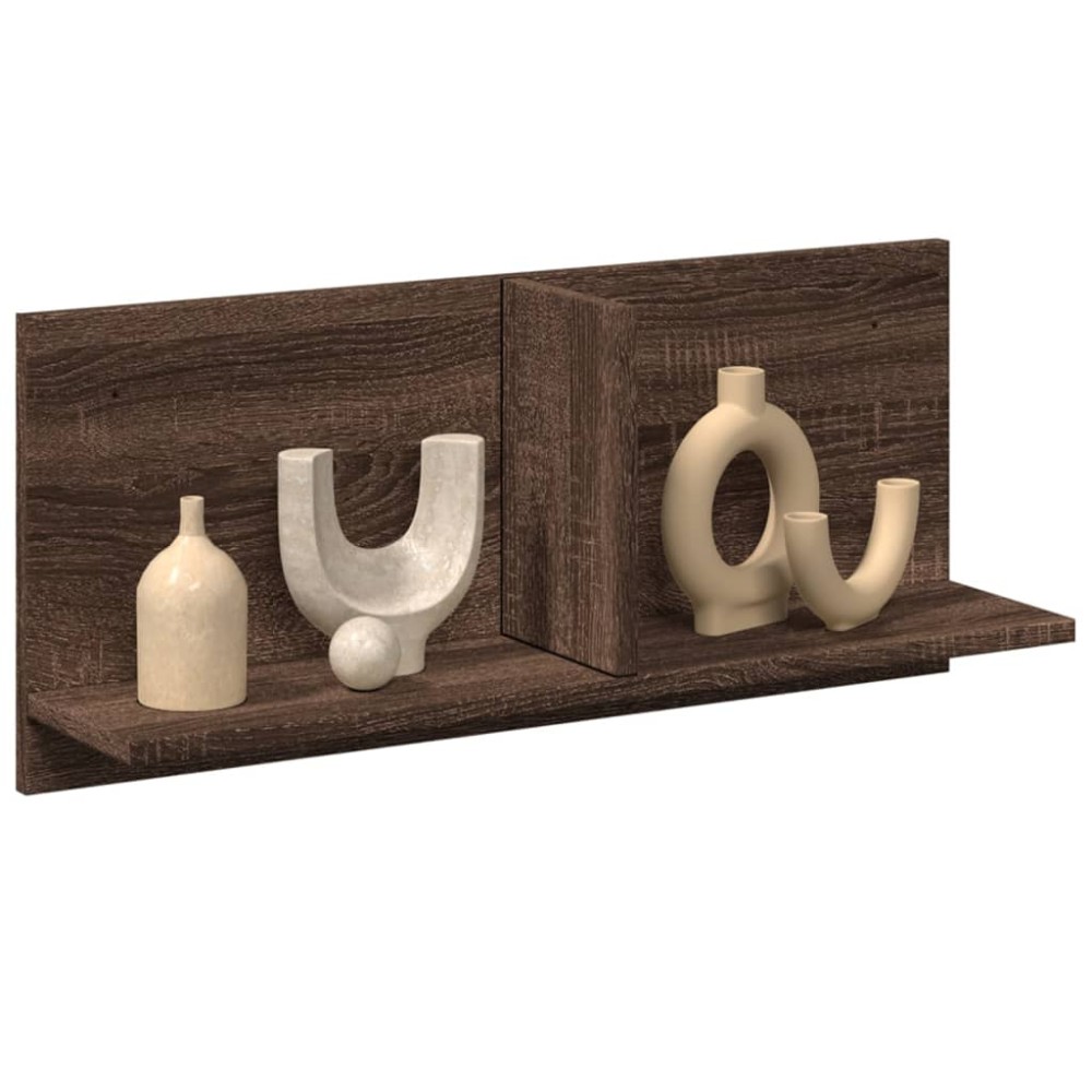 vidaXL Dulap de perete, stejar maro, 70x16,5x30 cm, lemn prelucrat
