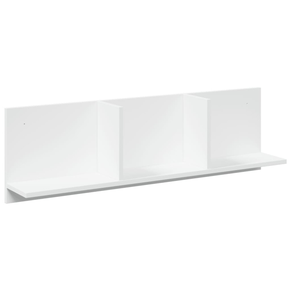 vidaXL Dulap de perete, alb, 100x16,5x30 cm, lemn prelucrat