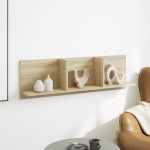 vidaXL Dulap de perete, stejar sonoma, 100x16,5x30 cm, lemn prelucrat vidaXL Dulap de perete, stejar sonoma, 100x16,5x30 cm, lemn prelucrat
