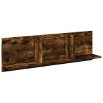vidaXL Dulap de perete, stejar fumuriu, 100x16,5x30 cm, lemn prelucrat