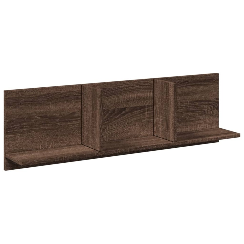 vidaXL Dulap de perete, stejar maro, 100x16,5x30 cm, lemn prelucrat