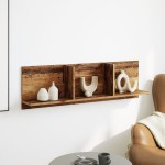 vidaXL Dulap de perete, lemn vechi, 100x16,5x30 cm, lemn prelucrat vidaXL Dulap de perete, lemn vechi, 100x16,5x30 cm, lemn prelucrat